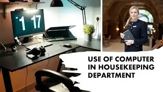 USE OF COMPUTER IN HOUSEKEEPING DEPARTMENT || HM NOTES || SADIA RAIS- A hotelier Like You!