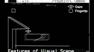 Eye Hand Coordination in Object Manipulation