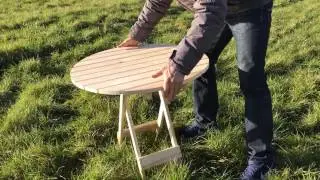 Opvouwbare Tuintafel