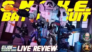 G.I. Joe Classified S.N.A.K.E. Battle Suit! 🐍🤖 Live Review!!!