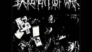EXCREMENT OF WAR - Split From Dischange EP 1991 ( U.K Hardcore Punk )