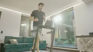 The Flexpad - Smart, Foldable Treadmill with classes on the app