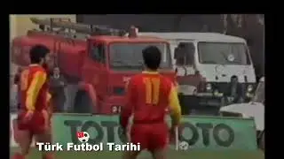 1987 1988 Ankaragücü Galatasaray 5-2 FATİH TERİM SÜRPRİZ YAPTI Türkiye Kupası Maçı