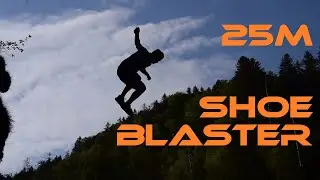 Cliff Diving Buchenegger Falls // 25m will knock your shoes off !!  (shoe blaster)