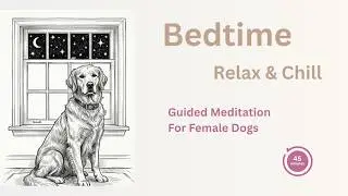 Guided Bedtime Meditation for Dogs | Deep Sleep & Nighttime Calm