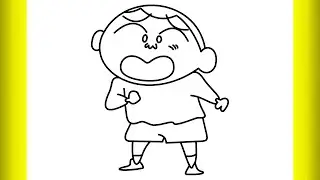 How To Draw Masao From Shinchain /Drawing Creation/