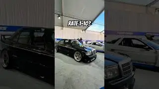 Rate this Mercedes 190E🔥 #benz #sema