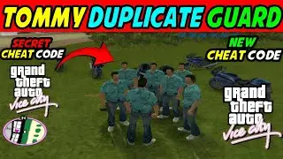 GTA Vice City Duplicate Guard Cheat Codes | Tommy Duplicate Bodyguard Cheat Code