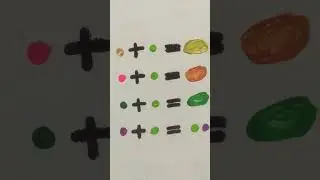 Light Green Colour Mixing Shades #trending #art #satisfying #drawing #viralvideo #viralvideo