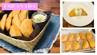 CHICKEN ADOBO EMPANADA WITH GARLIC AIOLI