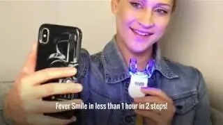 Whiten teeth with Fever Smile