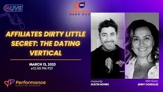 Affiliates dirty little secret: The Dating Vertical