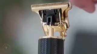 HIGH QUALITY T9 HAIR TRIMMER FOR MEN, USB RECHARGEABLE BEARD & HAIR CLIPPER WITH 4 COMBS.