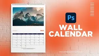 Как создать настенный фотокалендарь на 2025 год в Photoshop — Как использовать Adobe Photoshop (ч...