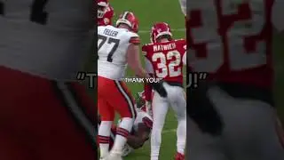Когда Тайран Матье ВЫЛОЖИЛСЯ, то говорил МУСОР 🤣🍿 #nfl #шорты