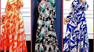 Beautiful And Stylish Women's Printed Abaya Design Ideas || 2026 Latest Ideas