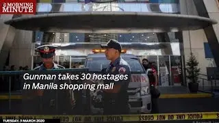 Gunman takes 30 hostages in Manila shopping mall