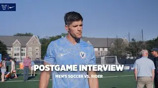 Men's Soccer - Postgame Interview vs. Rider