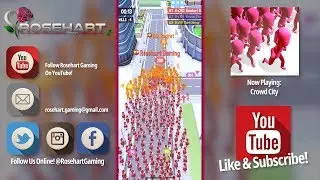 Crowd City #3 &bull; Gameplay &bull; Rosehart Gaming