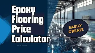 Epoxy Flooring Price Calculator Demo