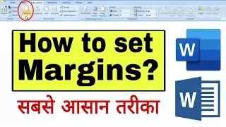 How to Set Margins in Hindi | MS Word | Anjali Bhardwaj|