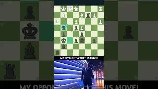 Can you find the best move after knight sac, or will you end up like a crying blunder? 😭♞&lrm; #chess