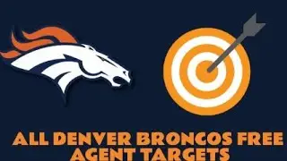 all Denver Broncos free agent targets