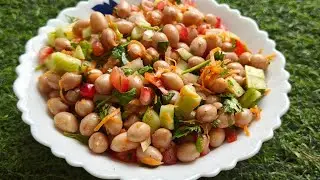 High protein peanut salad 👌/healthy breakfast/ peanut chat recipe 👍