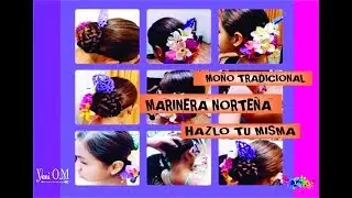 PEINADO DE MARINERA / Moño Tradicional básico | YANI OM