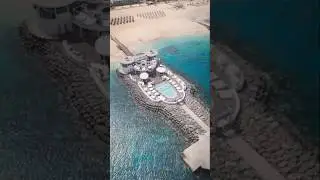 Bikini beach club in Santa Maria, Cabo Verde 🇨🇻