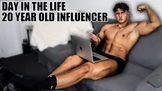 DAY IN THE LIFE OF A 20 YEAR OLD BODYBUILDER / INFLUENCER