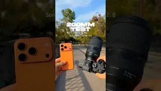 200mm Showdown - iPhone 17 Pro Vs 70-200mm