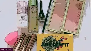 JAN 2019  MAKEUP MONTHLY BOX -  COLOURPOP, BECCA, WET N WILD, PIXI + MINI REVIEWS