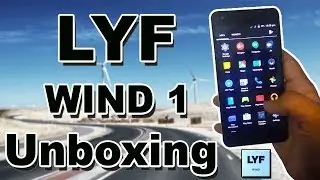 LYF Wind 1 Mobile Phone unboxing ! Review