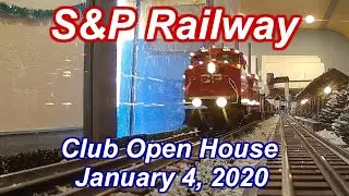 S&P Railway Club Open House January 4, 2020.