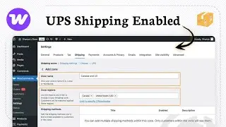 Как добавить способ доставки UPS в WooCommerce