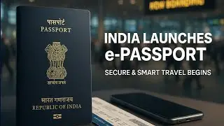 India Launches Biometric e-Passport | A New Era of Safe & Smart International Travel