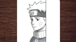 How to Draw Kid Naruto &ndash; Easy Anime Tutorial | Naruto Sad 