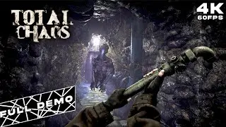 TOTAL CHAOS FULL DEMO - PSYCHOLOGICAL HORROR GAME (4K60FPS)