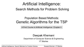 Genetic Algorithms for the TSP