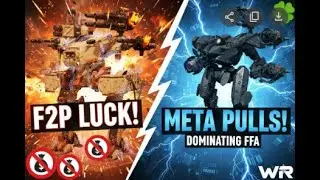 🍀 F2P LUCK IS REAL! | Dominating FFA with Data Pad Pulls! (War Robots)