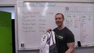 Legendary Home Workout - Backpack Circuit