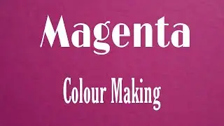 How To Make Magenta Colour | Acrylic Colour Mixing | Colour Making | Acrylic Mixing Colour
