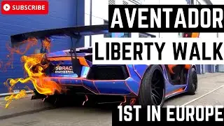 Europe's 1st Liberty Walk Lamborghini Aventador