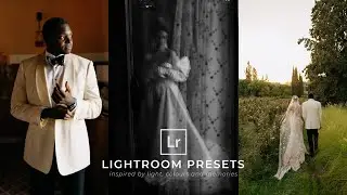 The #1 Cinematic Lightroom Presets for Wedding Photographers
