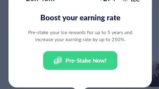 ICE NETWORK PRESTAKE IS LIVE!!!