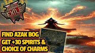 [PATH OF EXILE 2] Get 30 SPIRITS- TIps To Find AZAK BOG & Kill IGNAGDUK The Bog Witch In ACT 3