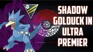 Shadow Golduck features on triple shadow super spicy ultra Premier cup team  season 8 GBL