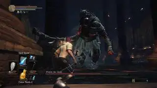 Dark Souls III-  Sorcerer Vs Yhorm (No Stormruler)