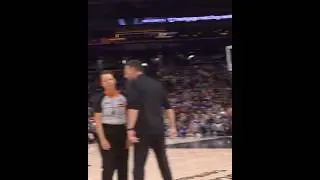 Nate Tibbetts gets ejected for confronting a WNBA referee